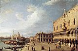 View of the Ducal Palace by Canaletto